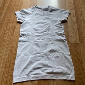 White Swiftly Tech Short Sleeve